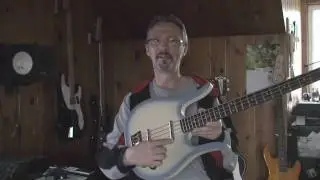 Danelectro Longhorn Bass Guitar Demo and Review