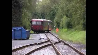 Sonderfahrt des VCD mit dem VT98 der Eisenbahnfreunde Hönnetal durchs Röhrtal und nach Arnsberg