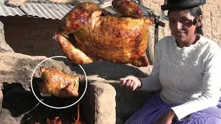 POLLO A La BRASA CASERO FACIL EN CASA AL AIRE LIBRE - CHOLITA JULIA