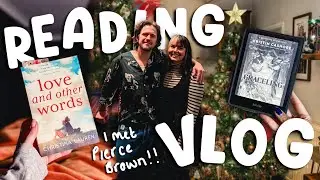 Meeting Pierce Brown, Reading Booktube Favourite & Decorating for Christmas 🎄 READING VLOG #323