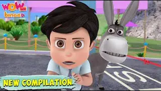 Vir The Robot Boy | Best Action Scenes Compilation - 354 | Wow Kidz Binge