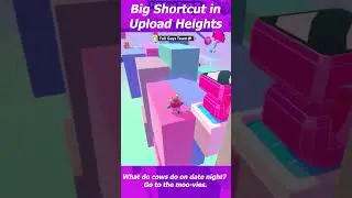 Big Shortcut in Upload Heights | Fall Guys | #shorts