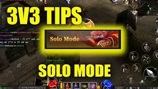 3V3 TIPS SOLO MODE - MU MONARCH