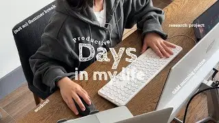 🇺🇸 PhD Student Vlog | Moving Home, Project Chaos, 6AM Routines & Cat Mom Life 🐱🐱