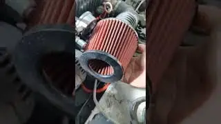 Nissan 200sx M52B25TU engine bay.