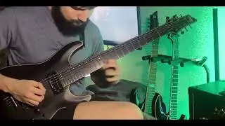 Modern death metal looper riff/solo
