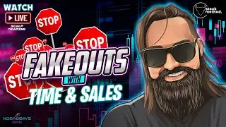 🛑 Stop Fakeouts with Time & Sales | 0DTE Options Scalp Trading