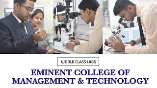 Well-equipped Laboratories for DMLT, BMLT & Optometry Courses | ECMT