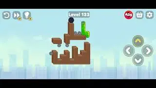 Snake puzle 133/ apple worm