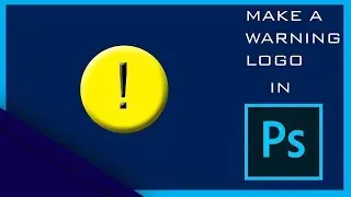 Make a warning logo in Adobe Photoshop