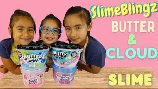 BUTTER BUCKET vs COTTON CLOUDZ & SNOW CLOUDZ Slime REVIEW from Compound Kings! Kids Review Slime!