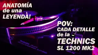 ANATOM&Iacute;A de una LEYENDA! POV TECHNICS 1200 MK2: TODAS las funciones del plato m&aacute;s amado del mundo!