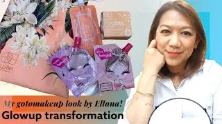 My goto makeup look by Ellana | Glow up transformation