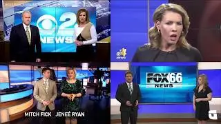 Controlled news compilation,CNN, MBC, and MNSBC and FOX66 fake news?