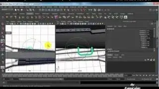 Episode1 Maya 3d modelling Helicopter Pt14