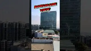 Bengaluru's Skyline from Above: The City's Best View 🌆#shorts #ytshorts #bangalore #cityview