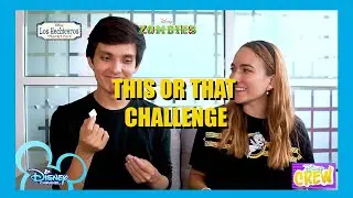 THIS OR THAT - DISNEY CHANNEL CHALLENGE FT PETER RDZ - Zamy Baumüller #thisorthat #disneychallenge