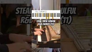 Steal These Soulful R&B Chords (11) 🔥🎹🔥#musicianparadise