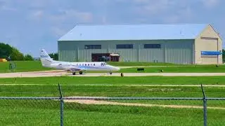 1999 Cessna 560 Citation Ultra Departs New Century AirCenter (JCI/KIXD) | N204BG