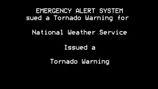 Tornado Warning in Last Chance, Colorado