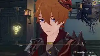 CHILDE FLIRTS WITH THE TRAVELER GENSHIN IMPACT CUTSCENE