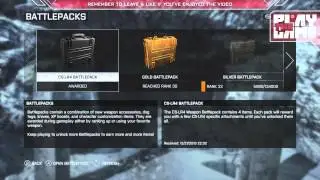 Battlefield 4 : The 'Black' Battlepacks (Weapon Exclusive Unlocks)