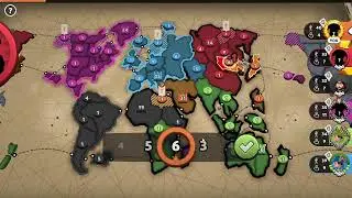 Risk Grandmaster plays Exponential Per Player on the World Conquest map