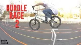 THE BMX HURDLE RACE!