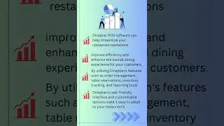 Dineplan POS software can help streamline your restaurant operations