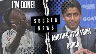 Breaking News! Vini Jr leaving! PSG steal another Barcelona star! Xabi back in business! 