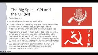 NY YCL Educational - Brief History of the Communist Movement in India