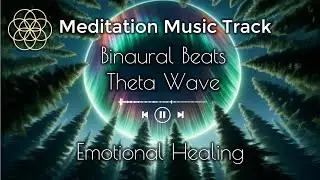 Theta Wave Binaural Beats | Emotional Healing | Meditation Music