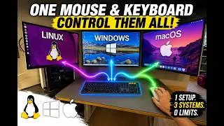 1 Mouse & Keyboard Controlling Linux, Windows & Mac!