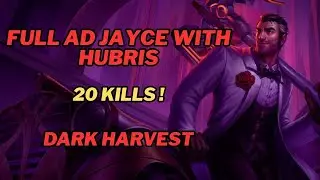 💥 20 KILL FULL AD JAYCE WITH DARK HARVEST & HUBRIS - INSANE DAMAGE! | ARAM ⚡🔨