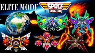 Space Shooter: 5 Bosses Elite No Damage -1 to 5 - YOU WON'T BELIEVE THIS!