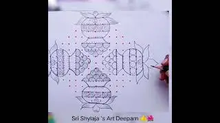 🌟🌺 Pongal 🌺 special kolam 🌺 big kolam 🌺 simple rangoli 🌺 pulli kolam 🌺🌼🌸