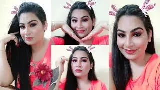 Charming pink make-up for any spcl occasions