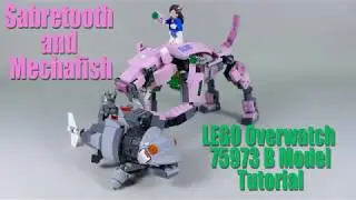 Instructions for Sabretooth and Mechafish - LEGO Overwatch 75973 B model