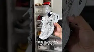 NB530 Loose Lacing #sneakers #shoes #newbalance #tutorial #shoelacestyle #shoelacing #shoelace