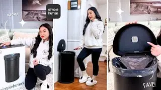 Simplehuman Semi Round Sensor Trash Can