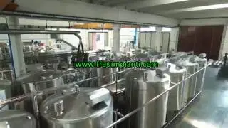 COMPLETE ICE CREAM BLEND PROCESSING PLANT
