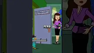 DOOF LE PAS&Oacute; FACTURA AL AGENTE P 😰💸 #disney #phineasandferb #curiosidades #datoscuriosos #shorts
