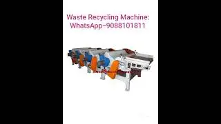 Waste Cloth Recycling Machine