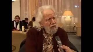 Alexander Shulgin inBasel about 100year Albert Hofmann in 2006