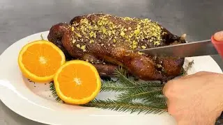 Качка, запечена в ДУХОВЦІ 🦆Мʼясо завжди ніжне, соковите та ароматне 