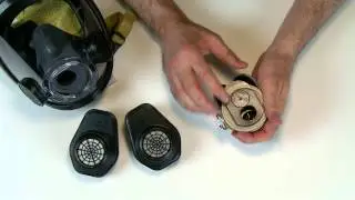 AV 3000 Facemask APR INSPECTION OF ADAPTERS AND CARTRIDGES