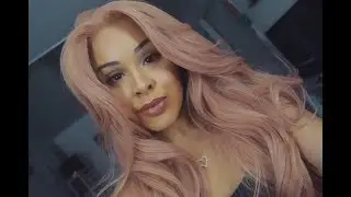 NEW HAIR: AMAZON PINK WIG REVIEW | Stephanie Lopez