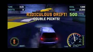 NFS Underground Rivals - Drift Attack Event 1 Gold Difficulty(PPSSP HD)