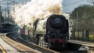 34067 'Tangmere' races to Carlisle with the first Cumbrian Mountain Express of 2026!