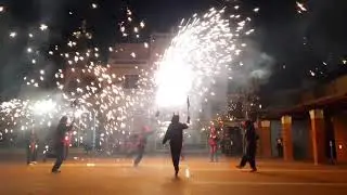 Enceses de lluïment i tronada final Santa Teresa Vendrell 2020